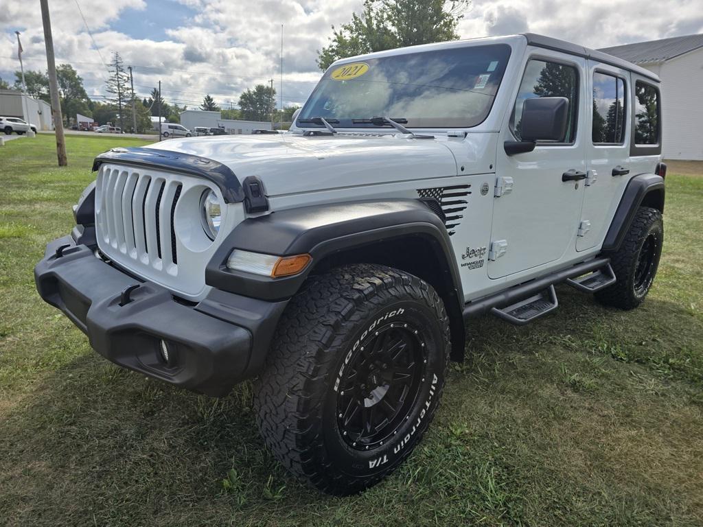 used 2021 Jeep Wrangler Unlimited car, priced at $27,863