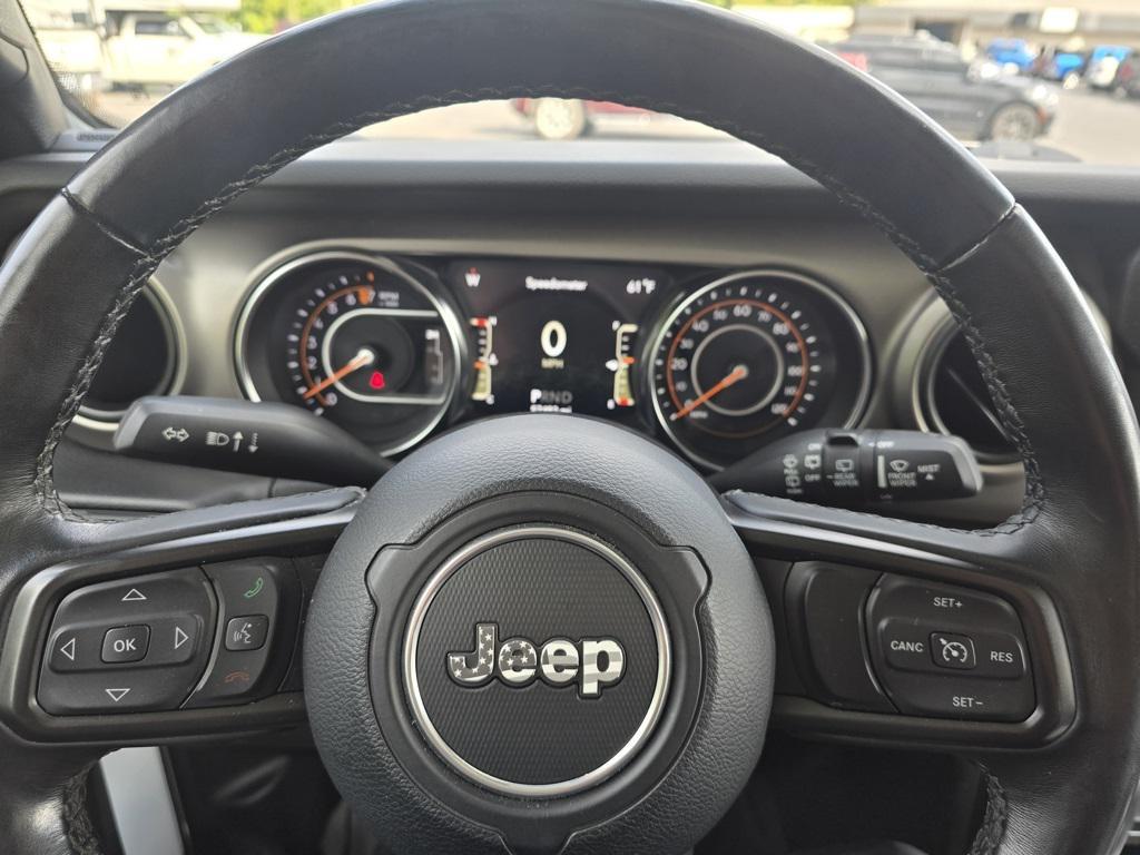used 2021 Jeep Wrangler Unlimited car, priced at $27,863