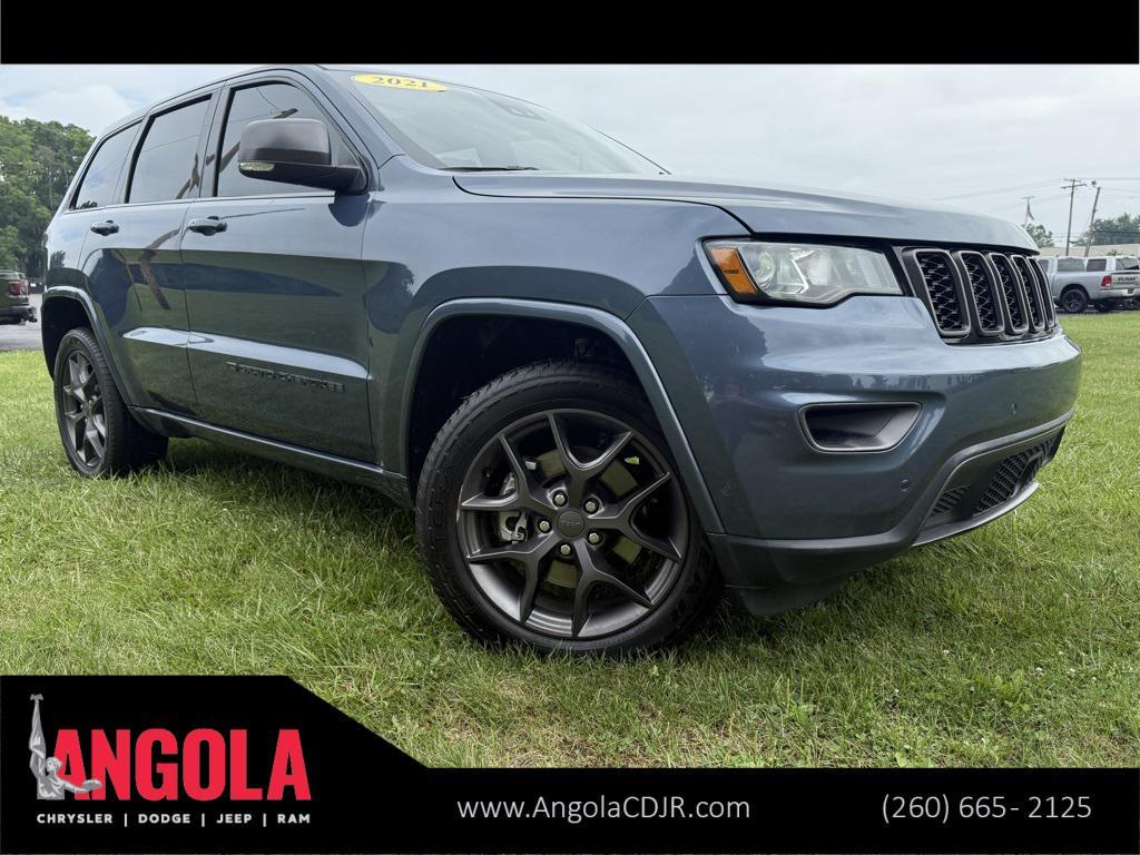 used 2021 Jeep Grand Cherokee car, priced at $28,619