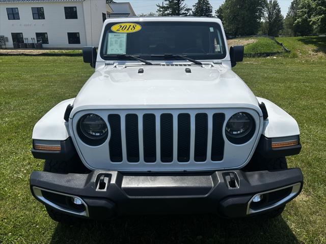 used 2018 Jeep Wrangler Unlimited car, priced at $24,591