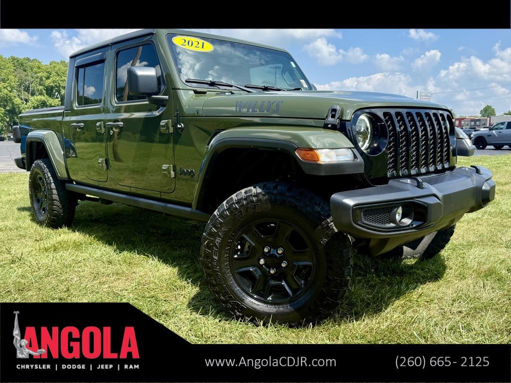 used 2021 Jeep Gladiator car, priced at $31,055
