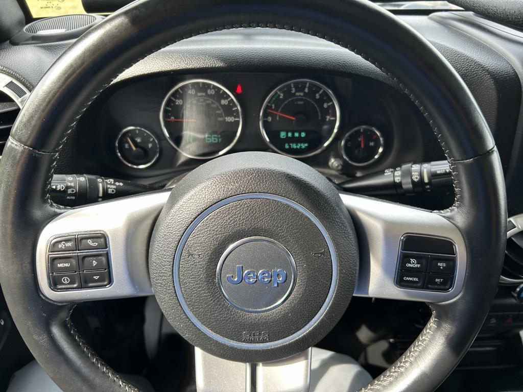 used 2017 Jeep Wrangler Unlimited car, priced at $26,254
