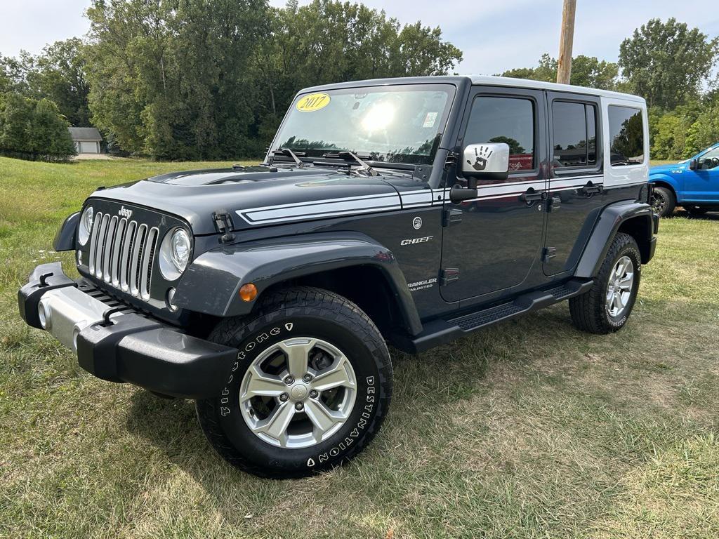 used 2017 Jeep Wrangler Unlimited car, priced at $26,254