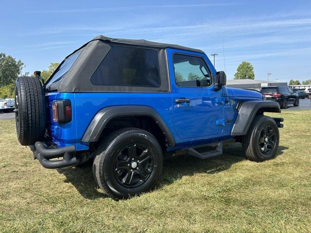 used 2021 Jeep Wrangler car, priced at $29,874