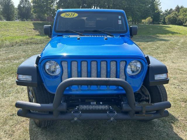 used 2021 Jeep Wrangler car, priced at $29,874