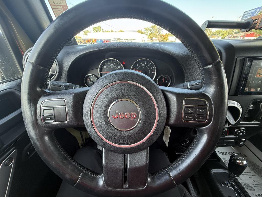 used 2013 Jeep Wrangler Unlimited car, priced at $13,852