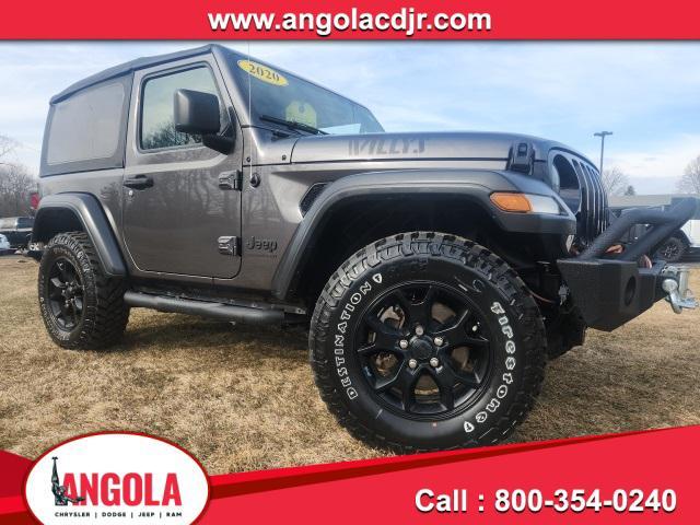 used 2020 Jeep Wrangler car, priced at $25,497