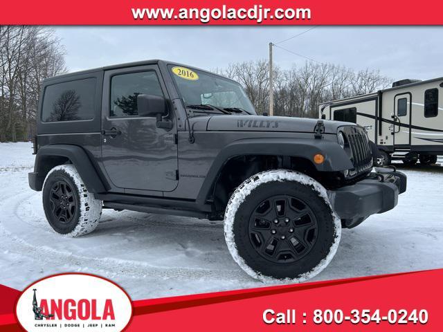 used 2016 Jeep Wrangler car, priced at $17,981