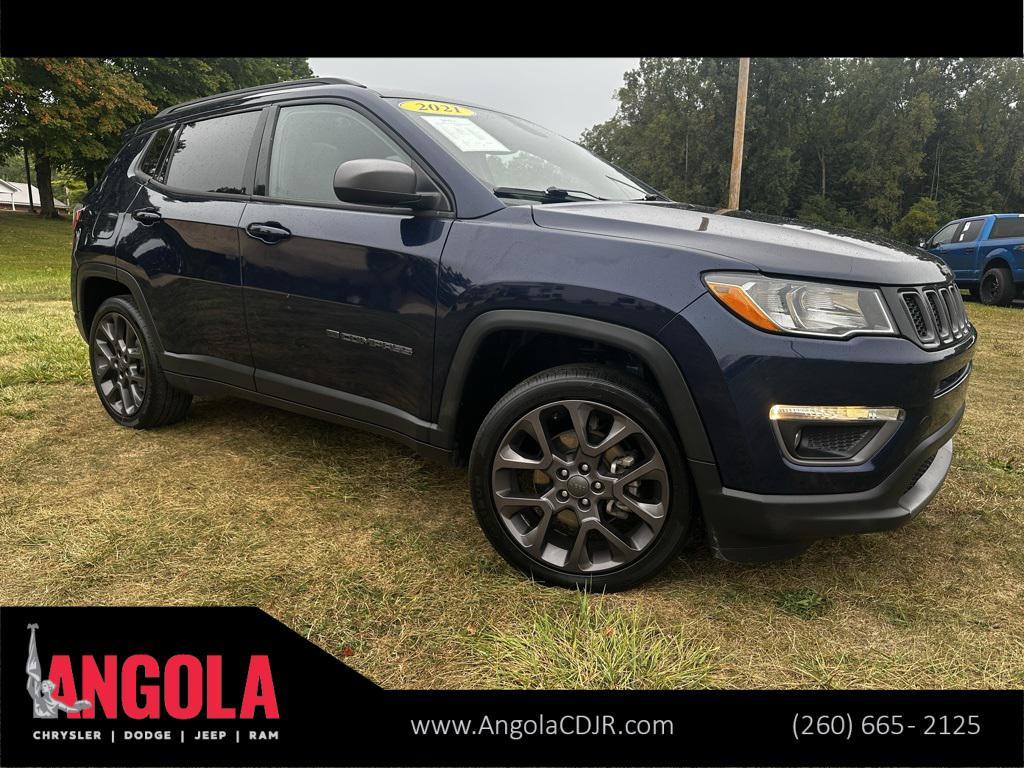 used 2021 Jeep Compass car, priced at $19,687