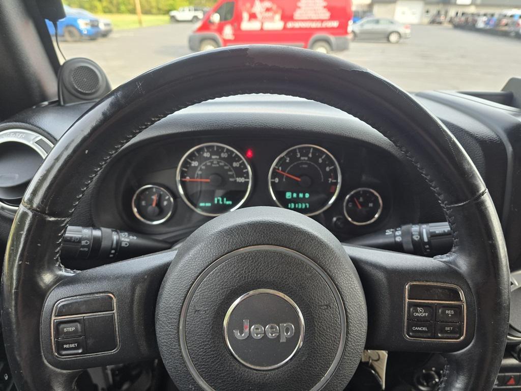 used 2014 Jeep Wrangler Unlimited car, priced at $15,579