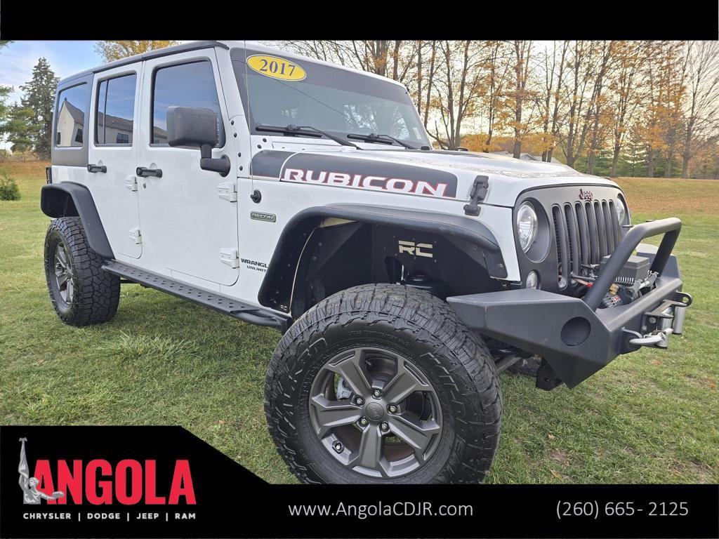 used 2017 Jeep Wrangler Unlimited car, priced at $25,931