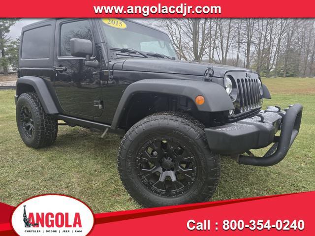 used 2015 Jeep Wrangler car, priced at $21,521