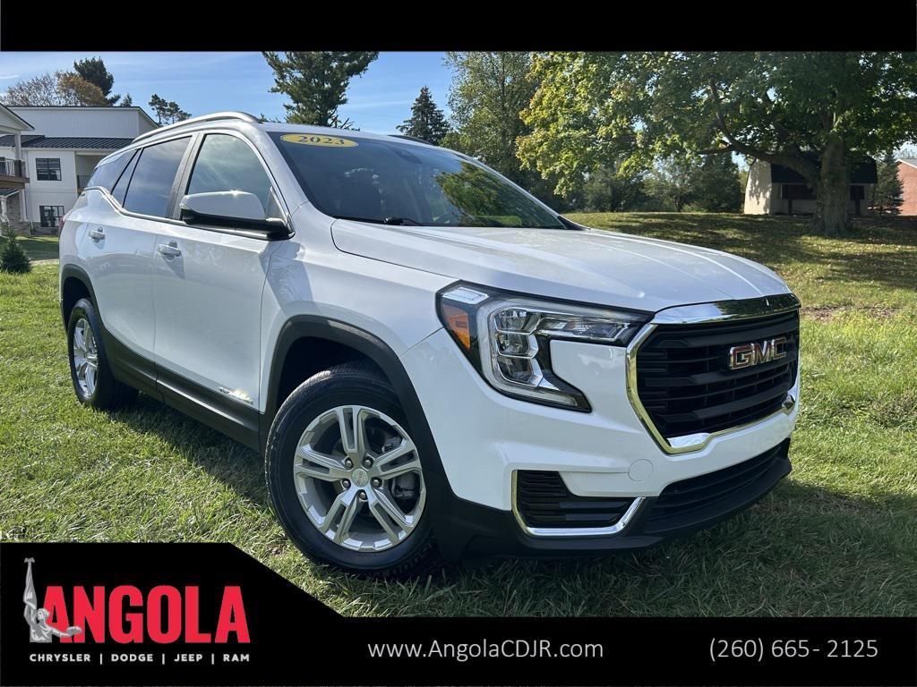 used 2023 GMC Terrain car, priced at $19,386