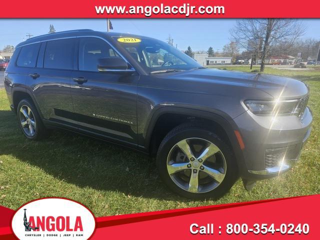 used 2021 Jeep Grand Cherokee L car, priced at $30,941