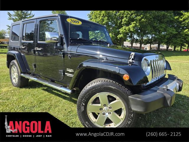 used 2009 Jeep Wrangler Unlimited car, priced at $14,924