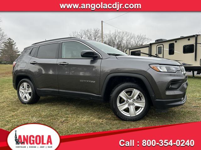 used 2022 Jeep Compass car, priced at $18,718