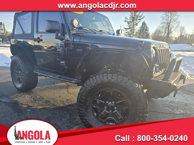 used 2015 Jeep Wrangler car, priced at $17,471