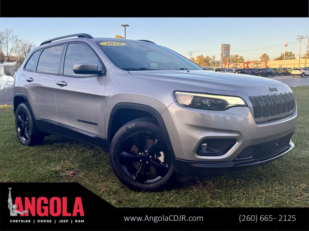 used 2021 Jeep Cherokee car, priced at $19,824