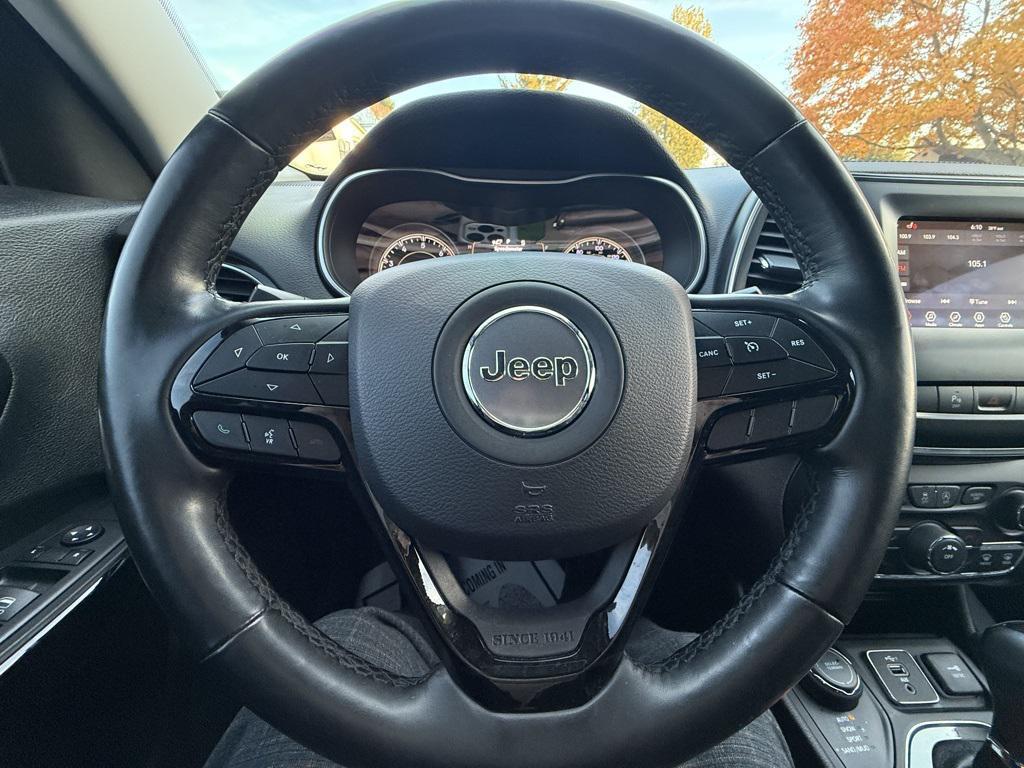 used 2021 Jeep Cherokee car, priced at $19,824