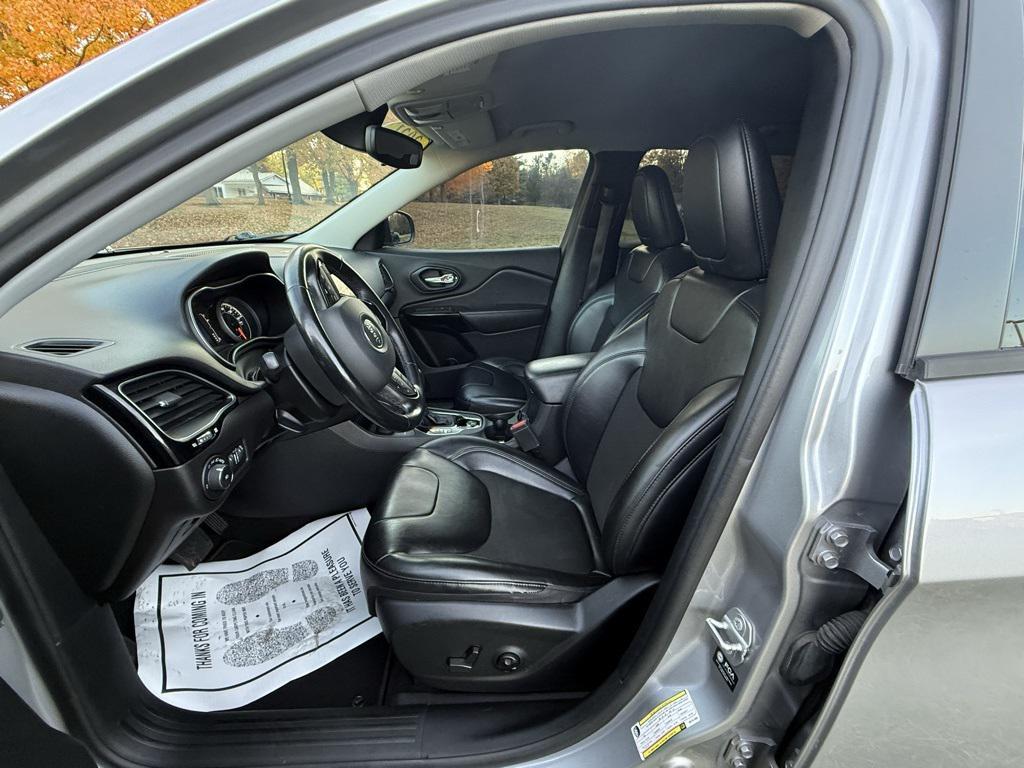 used 2021 Jeep Cherokee car, priced at $19,824