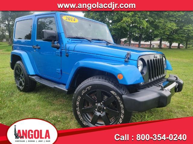 used 2014 Jeep Wrangler car, priced at $19,564