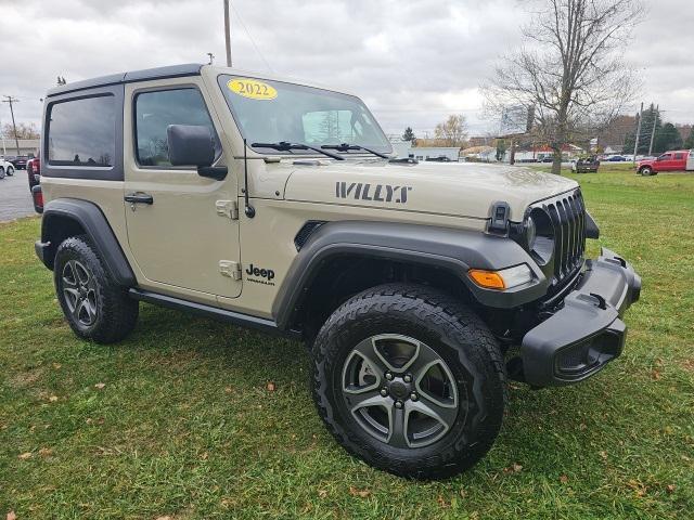 used 2022 Jeep Wrangler car, priced at $27,565