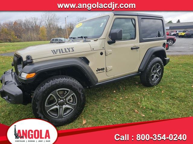 used 2022 Jeep Wrangler car, priced at $27,565