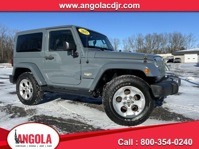 used 2015 Jeep Wrangler car, priced at $18,998