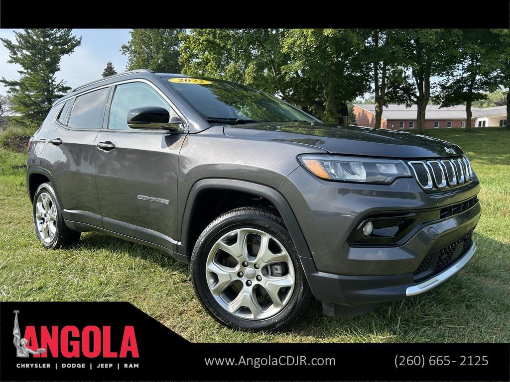 used 2022 Jeep Compass car, priced at $21,995