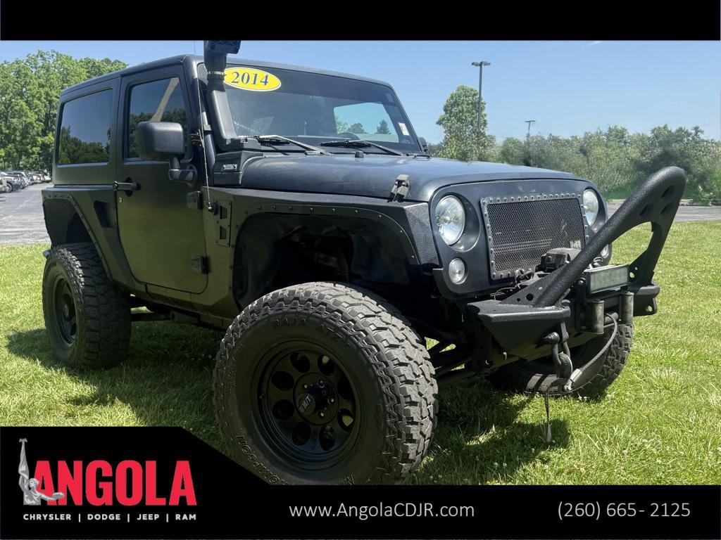 used 2014 Jeep Wrangler car, priced at $14,153