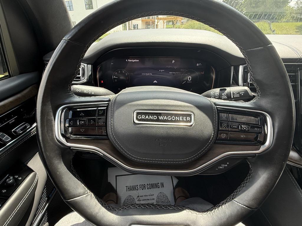 used 2023 Jeep Grand Wagoneer car, priced at $56,378
