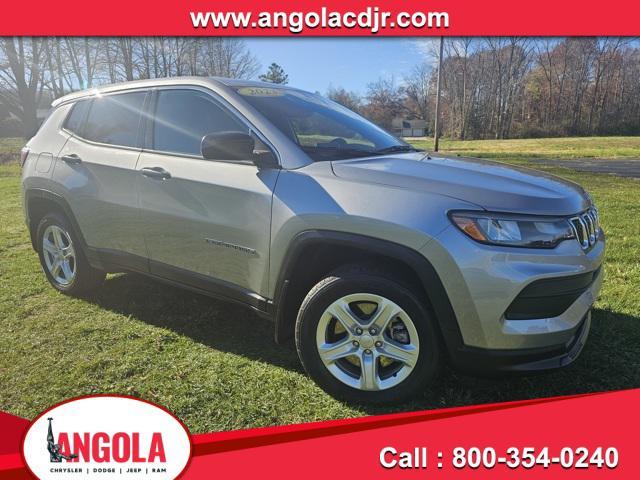 used 2023 Jeep Compass car, priced at $21,500