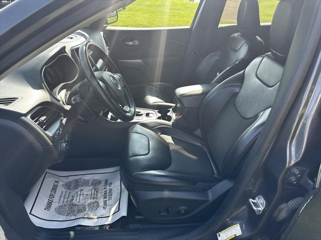 used 2019 Jeep Cherokee car, priced at $14,739