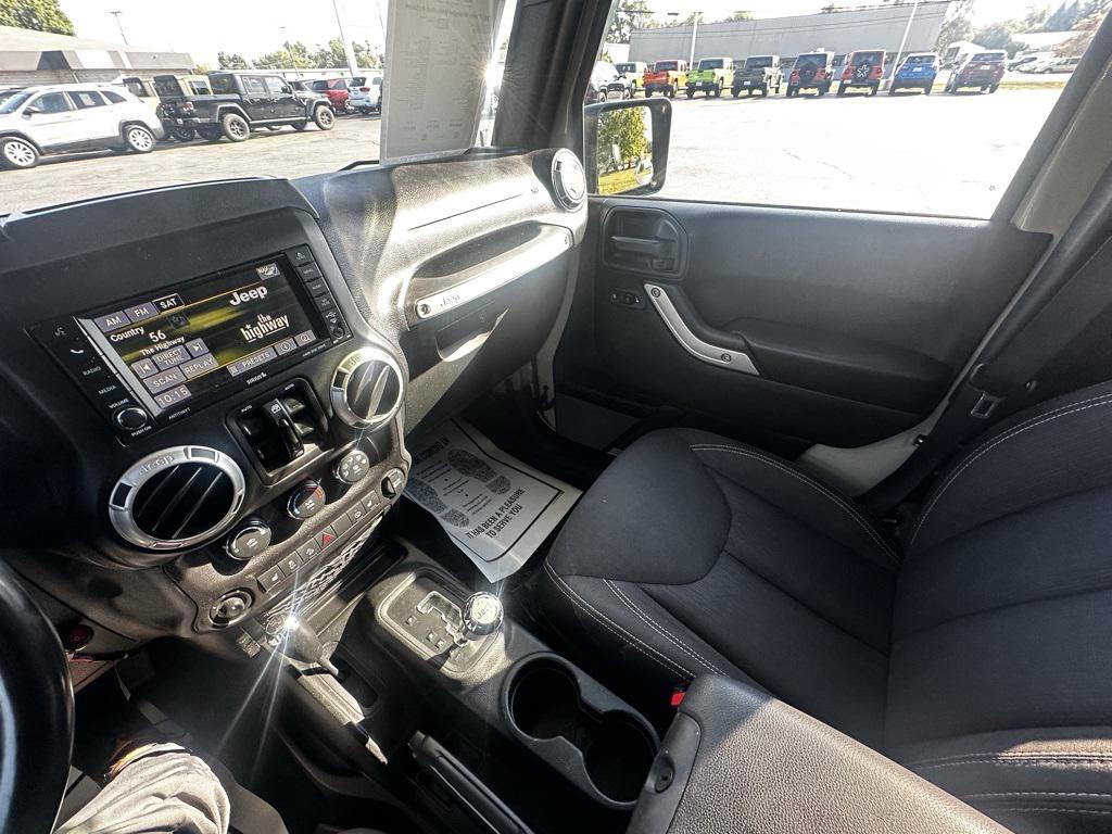 used 2017 Jeep Wrangler Unlimited car, priced at $25,762