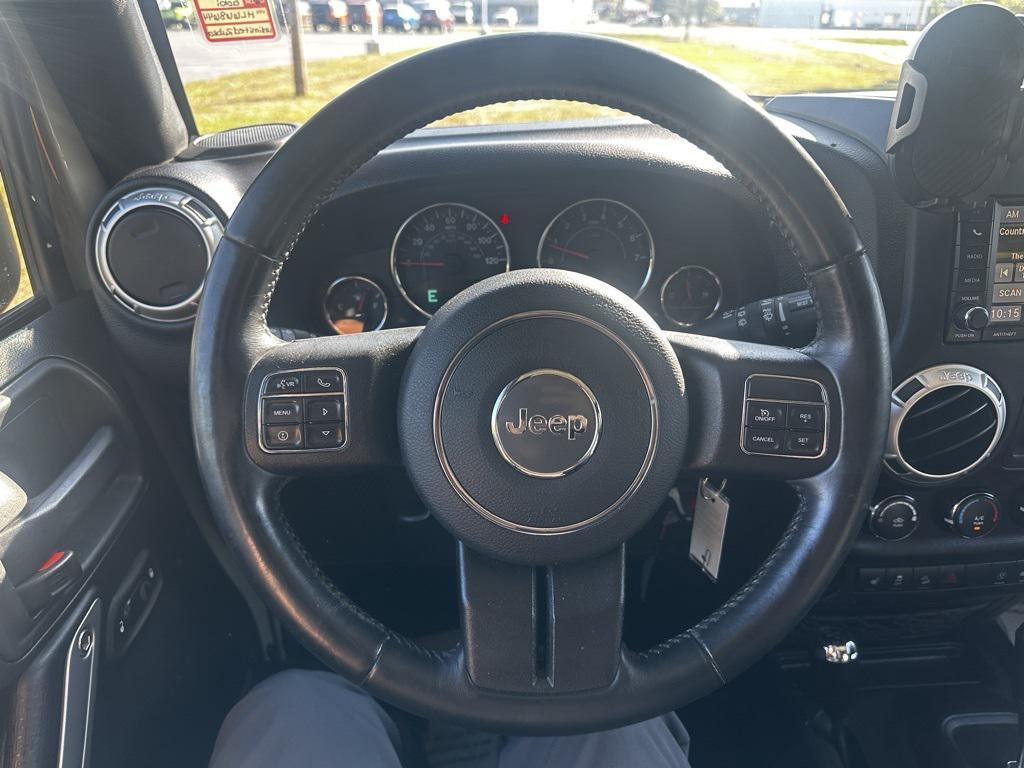 used 2017 Jeep Wrangler Unlimited car, priced at $25,762