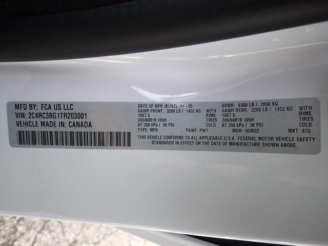 new 2026 Chrysler Pacifica car, priced at $45,039