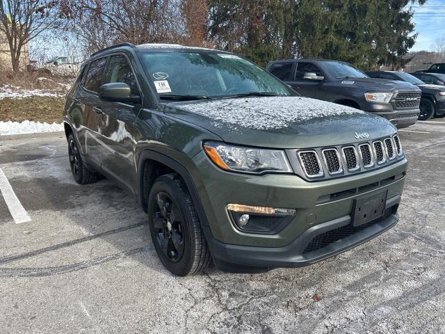 used 2021 Jeep Compass car, priced at $19,499