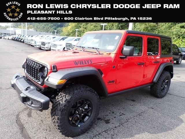 new 2025 Jeep Wrangler car, priced at $44,383