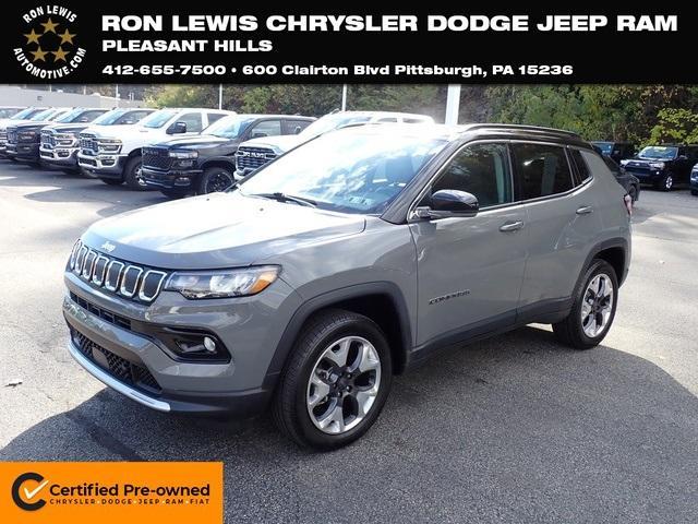 used 2022 Jeep Compass car, priced at $23,795