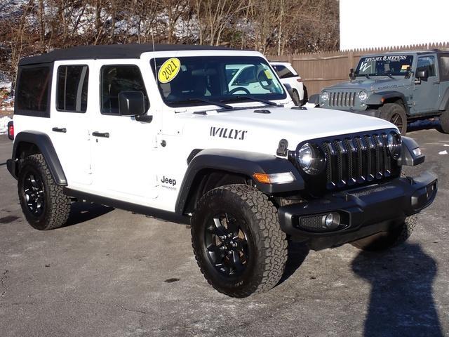 used 2021 Jeep Wrangler Unlimited car, priced at $30,995