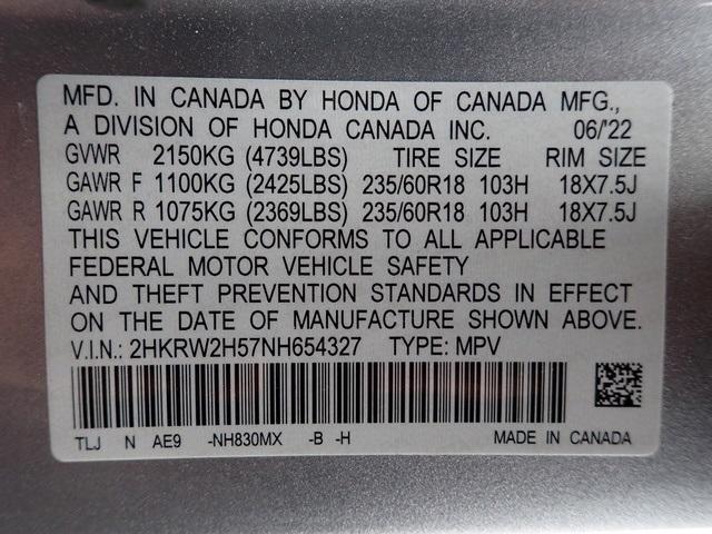 used 2022 Honda CR-V car, priced at $27,050
