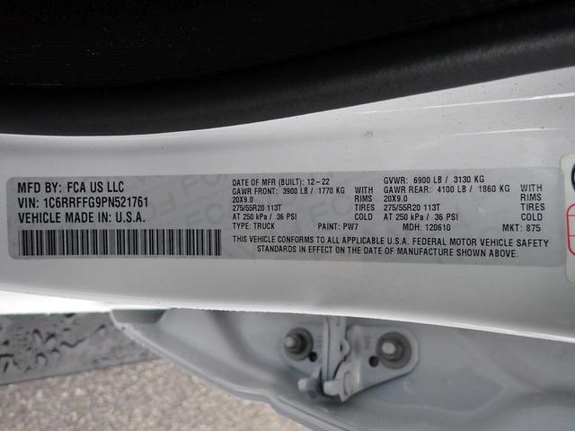 used 2023 Ram 1500 car, priced at $31,995