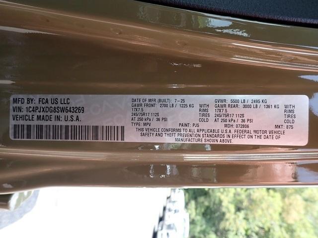 new 2025 Jeep Wrangler car, priced at $41,725