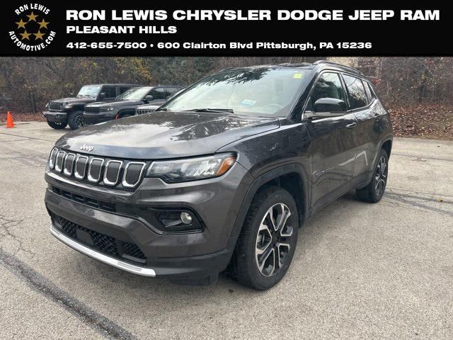 used 2022 Jeep Compass car, priced at $22,595
