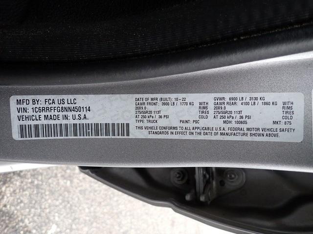 used 2022 Ram 1500 car, priced at $27,309