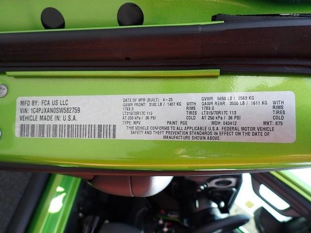 new 2025 Jeep Wrangler car, priced at $45,043