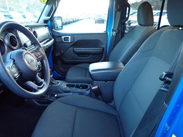 used 2021 Jeep Wrangler Unlimited car, priced at $30,452