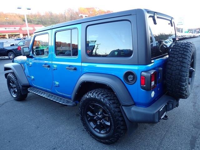 used 2021 Jeep Wrangler Unlimited car, priced at $30,452