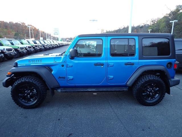 used 2021 Jeep Wrangler Unlimited car, priced at $30,452