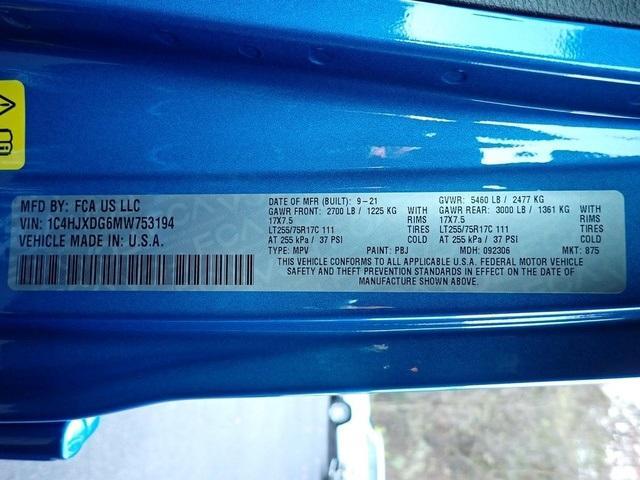 used 2021 Jeep Wrangler Unlimited car, priced at $30,452